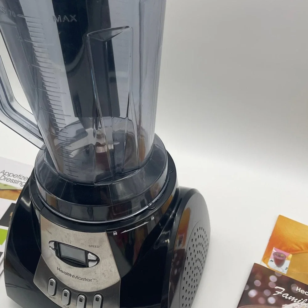 HealthMaster Living Well Montel Williams 1200W Blender Emulsifier YD-2088E with